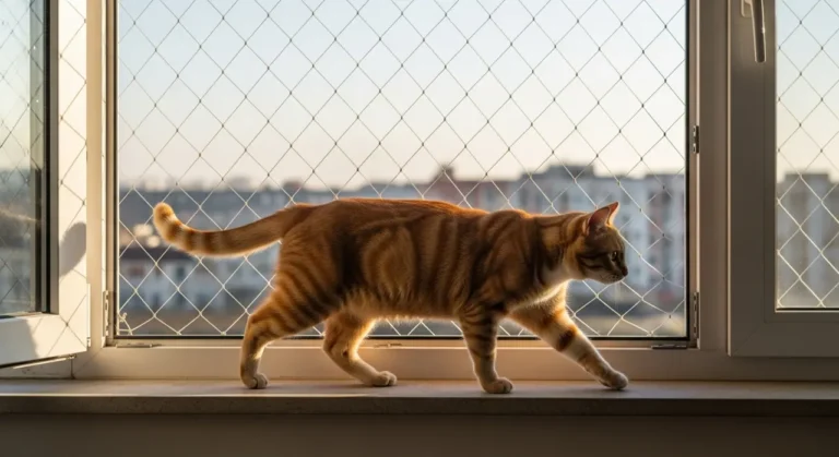 Rede de proteção para gatos em apartamento – atendimento no Macedo