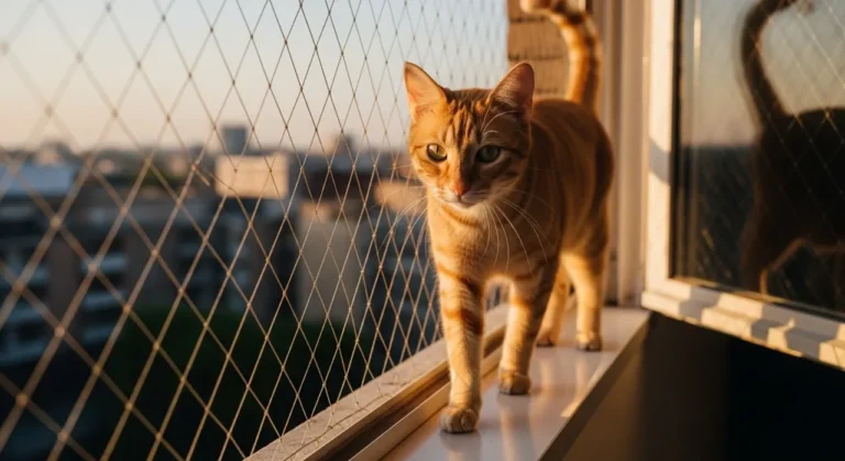 Rede de proteção para gatos em apartamento – atendimento no Tatuapé