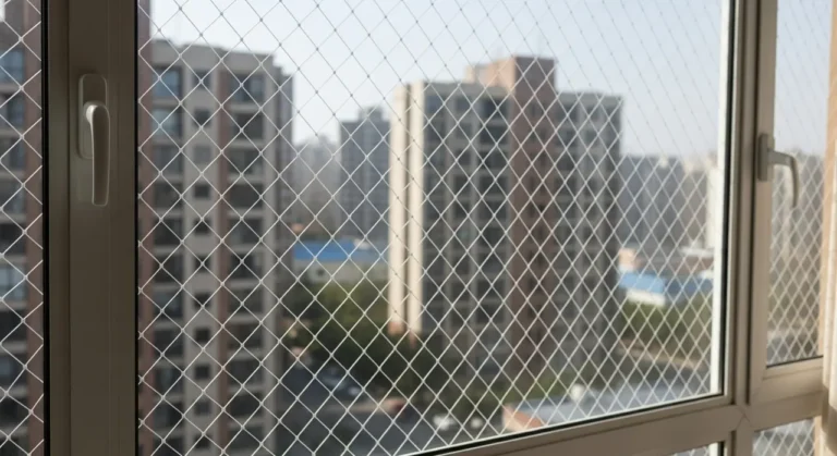 Rede de proteção em janela de apartamento – atendimento na Brasilândia