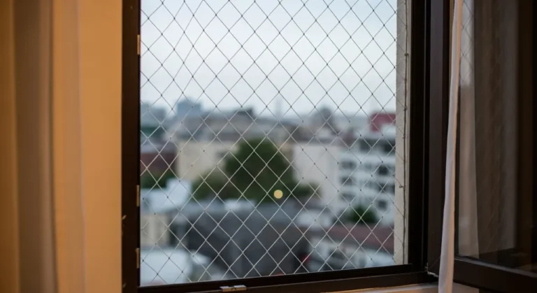 Rede de proteção em janela de apartamento – atendimento no Jabaquara