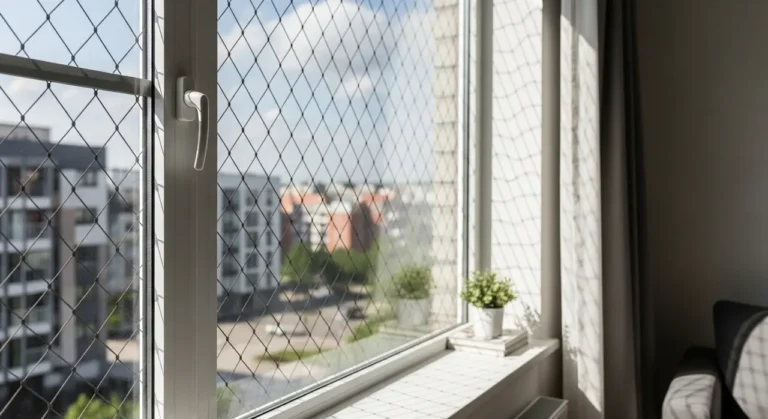 Rede de proteção em janela de apartamento – atendimento em São Rafael