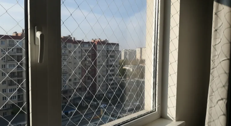 Rede de proteção em janela de apartamento – atendimento na Vila Madalena