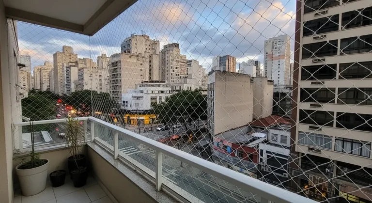 Rede de proteção em sacada de apartamento – atendimento em José Bonifácio