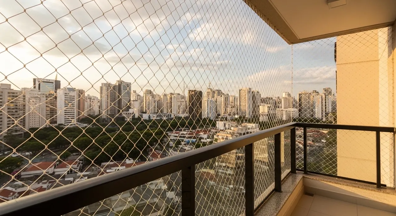Rede de proteção em sacada de apartamento – atendimento em São Bernardo do Campo