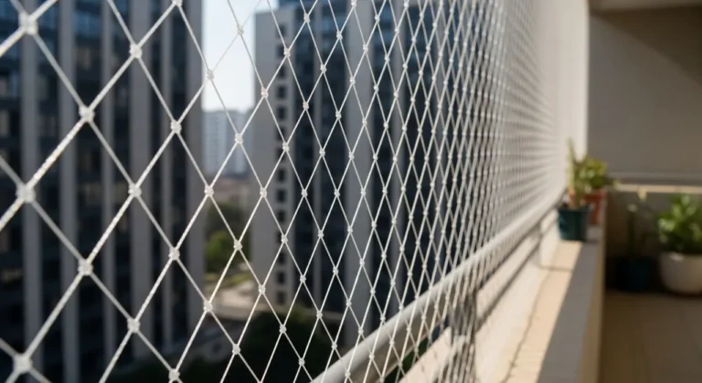 Rede de proteção em sacada de apartamento – atendimento no Tremembé
